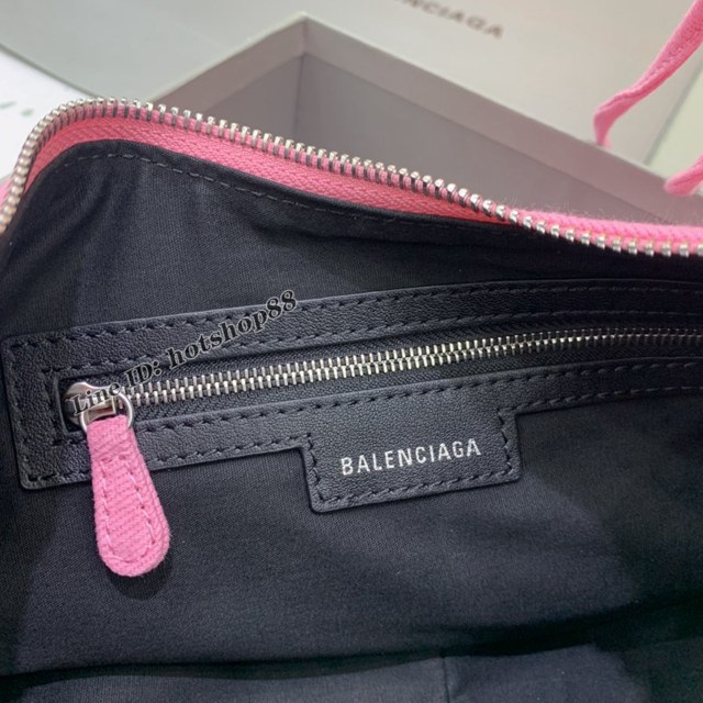 Balenciaga專櫃爆款經典機車包系列巴黎世家Le Cagole半月牙腋下包大號斜挎包 fyj2022